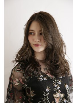 アドラーブル 松崎店(adorable) 【adorable】大ぶりランダムカールで大人度UP♪ゆるツヤミディ