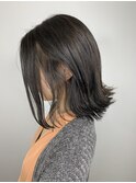 イルミナカラーオーシャン切りっぱなし外ハネボブ