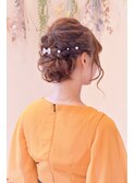 ◇◆結婚式・二次会お呼ばれヘアセット◇◆ねじりフルアップ