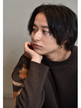 ペスカ 清田店(pesca) センター分け 前下がり ツイストパーマ  メンズ×PESCA札幌清田