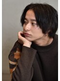 センター分け 前下がり ツイストパーマ  メンズ×PESCA札幌清田