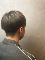 ヘアサロンエムフィス 池袋東口(HAIR SALON M Fe's)&nbsp;外ハネボブ/アッシュブラウン/ネオウルフ/デザインカラー