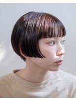 ルプラ ガーデン(le-pla garden) ショートボブ#ブリーチなし#ショートカット#ダメージレスカラー