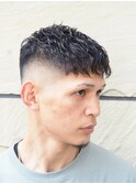 濡れパンアイロンパーマ