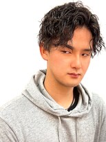 銀座マツナガ 浅草店&nbsp;ツイストスパイラルパーマ/ツーブロックマッシュアップバング