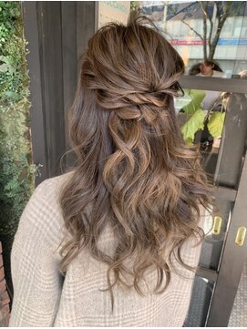 アンブルリュクス 中野(amble luxe) ヘアセット/ヘアアレンジ/ハーフアップ/ポニーテール/アップ