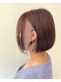 ホワイトベージュ×ピンクブラウン