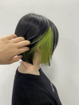 エクラヘア(ECLAT HAIR) フェイスフレーミング×ミニボブ