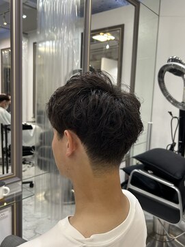 エスカーラ 表参道(THE ESCALA) ＠shino_ne197/マッシュパーマ/束感ショート/アップバング