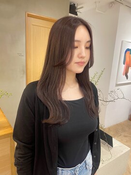 ローレンアオ(LOREN AO) ミルクティーベージュダブルカラーインナーカラーケアブリーチ