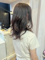 キャアリー(Caary)&nbsp;福山人気caaryショコラブラウン大人かわいいレイヤー巻き髪20代