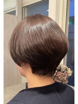 ルーチュヘアー(Lu cu hair)&nbsp;大人かわいい小顔ひし形ショートボブ