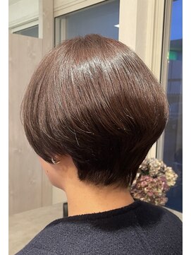 ルーチュヘアー(Lu cu hair) 大人かわいい小顔ひし形ショートボブ