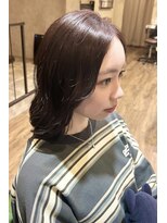 シークスヘアブラウン(SYKTH hair Brown) トーンダウンもオシャレに☆透明感ラベンダー