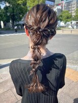 Emma ecole 編み下ろしアレンジ/二次会/結婚式/お呼ばれ/同窓会