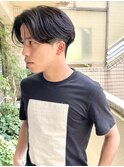 韓国ヘアカルマパーマコンマバングセンターパート