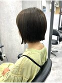 【中西里美】グレージュボブ
