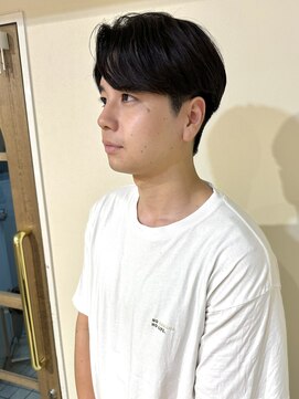 クレビアテン(CreBiA ten_) センターパート【カルマパーマ】【韓国メンズヘア】