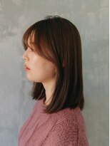 ルシードスタイルアンディアーモ(LUCIDO STYLE andiamo)&nbsp;20代30代大人かわいいベージュナチュラルセミロングヘアー美肌