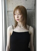 ハイトーンベージュとレイヤー