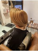 和装シニヨン