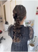 編みおろしツイン