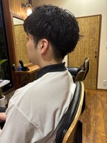 モア美容室&nbsp;ツイストスパイラルパーマ