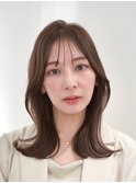くびれヘア/レイヤーカット/ミディアムヘア/大人ヘア