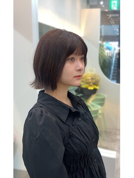 ハローバイシー 仙台(Hello by Sea) ミニウルフ×チェリーブラウン[夏/イメチェン]