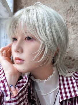 カライング(ing) 大人可愛いマッシュショートボブウルフカット◎30代40代50代60代