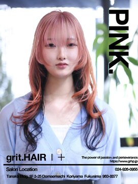 グリット ヘアープラス(grit.HAIR|+) 【grit.】korean pink.