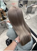 くびれヘア/アプリコットオレンジ/夏のヘアアレンジ/梅田