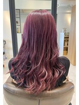 クラップス 弘明寺店(CLAPS)&nbsp;ケアブリーチ×ピンクパープル