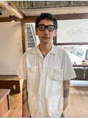 前髪下ろしメンズショート