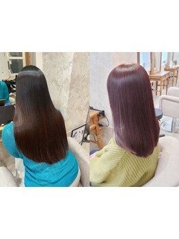 《カット+カラー+トリートメント\8500》髪の芯までたっぷりと栄養を補給し、潤いあふれる感動の美髪に◇