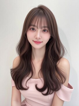 コア 梅田茶屋町店(Core) 透明感モカブラウン　小顔レイヤー　艶髪
