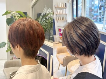 アンソル オブ リシェール(N'SOL of RICHAIR)の写真/骨格/髪質を考えた似合わせカット◎小顔に見える美シルエットで,大人可愛いショートstyleに*[越谷/学割U24]