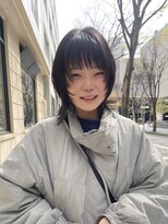 ペレ アネックス 大阪梅田茶屋町店(PELE ANNEX)&nbsp;ミディアムヘア/デザインカラー/フェイスフレーミング/梅田