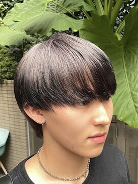 スタジオフォーエイチ(STUDIO 4H) エンドカラー/ルーツカラー/シルバーベージュ/マッシュウルフ