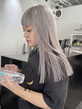 ココ 本八幡(KOKO) #黒髪#小顔#クラゲヘアー#オリーブグレー#ココアベージュ#美髪