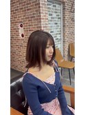 モテ髪ゆるふわレイヤーボブ