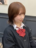 ヒート バイ アンカットラウンジ 渋谷(HEAT by UNCUT&LOUNGE)&nbsp;結べるボブ×ブリーチなしカラー