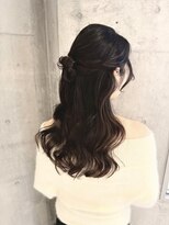 エイミー 伏見店(aemii)&nbsp;大人可愛いハーフアップ