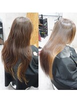 ヘアテリア リュウ 大塚(hair teria ryu) 縮毛矯正/髪質改善縮毛矯正/前髪縮毛矯正/表面ハーフ矯正
