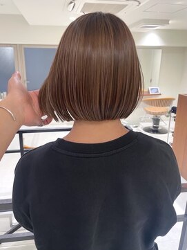 ジルブラン 横浜関内(JIL BLAN) ハイライト白髪染め白髪ぼかしショートボブレイヤー40代横浜関内