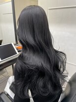 シーン(seen)&nbsp;【ダークグレージュ】ブルージュブルーブラックレイヤーカット