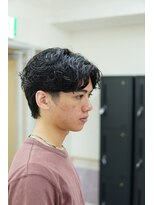 ブリードトウキョウ 亀戸店(BRYD TOKYO) センターパートウルフスパイラルパーマ
