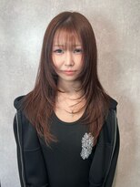 ルネラトーキョー(RUNERA TOKYO) 渋谷顔まわりレイヤーダブルカラー髪質改善トリートメント