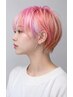 【学割U24】　【新規・平日限定】　デザインカット＋カラー￥6800