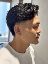 コウキカミヤ 栄(KOUKI KAMIYA) ラルフカール/テーパーフェード/メンズパーマ